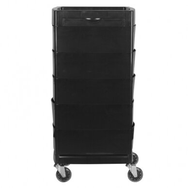 Professional hairdresser's trolley GABBIANO FT65-A, black color 3