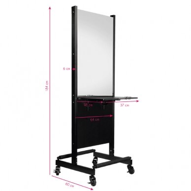 GABBIANO professional double-sided mirror for hairdressers and beauty salons RA-006  5