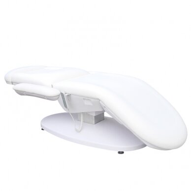 Professional electric cosmetic bed ECLIPSE, white (4 motors) 7