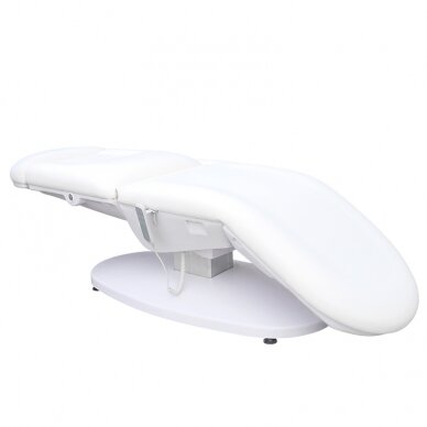 Professional electric cosmetic bed ECLIPSE, white (4 motors) 12