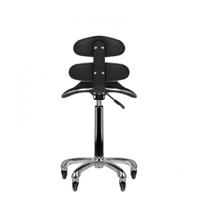 Professional saddle-type master chair AM-880, black 2