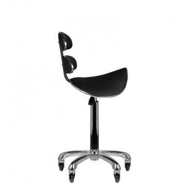 Professional saddle-type master chair AM-880, black 3