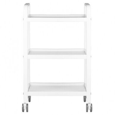 Professional aesthetic cosmetic trolley HS09, white color 1