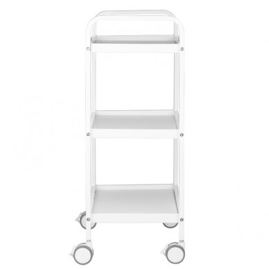 Professional aesthetic cosmetic trolley HS09, white color 2