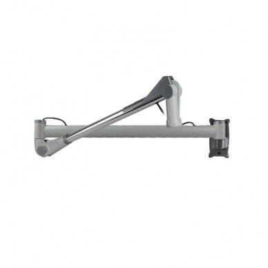 Professional wall-mounted infrazone holder GABBIANO, silver color