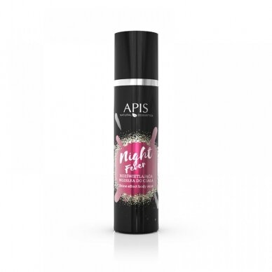 APIS BODY MIST NIGHT FEVER drėkinanti kūno dulksna su hialurono rugštimis, 150 ml