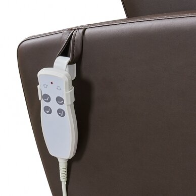 Professional electric podological SPA chair for pedicure procedures AZZURRO 016, brown color 6