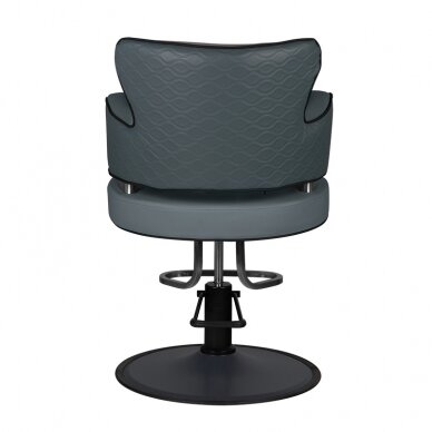 GABBIANO professional hairdressing chair EINDHOVEN, grey 1