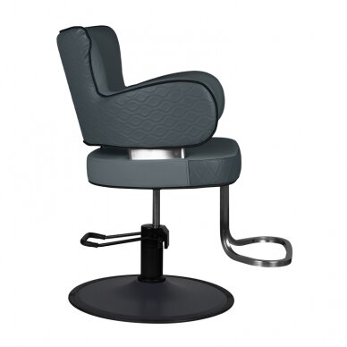 GABBIANO professional hairdressing chair EINDHOVEN, grey 2