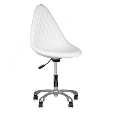 Cosmetology master chair, white