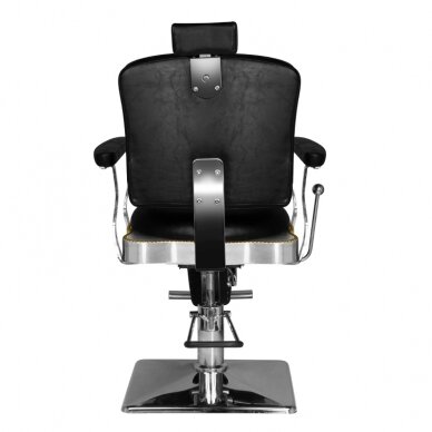 Professional barbers and beauty salons haircut chair SM180, black color 2