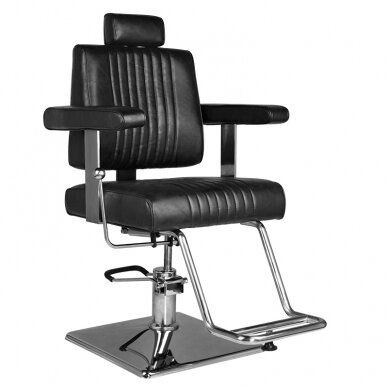 Professional barbers and beauty salons haircut chair SM185, black color