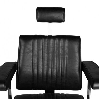 Professional barbers and beauty salons haircut chair SM185, black color 4