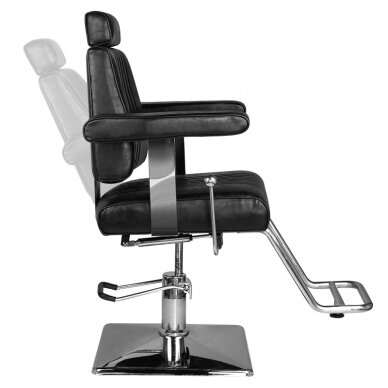 Professional barbers and beauty salons haircut chair SM185, black color 5