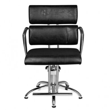 Professional haircut chair HAIR SYSTEM SM362-1, black color 2