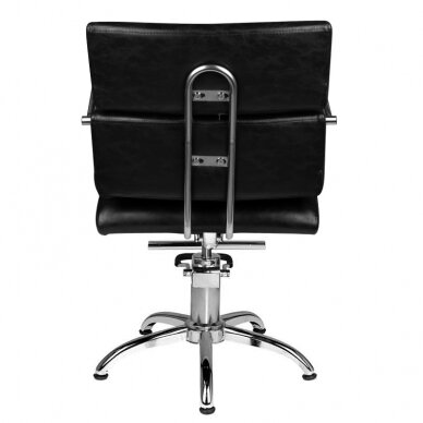 Professional haircut chair HAIR SYSTEM SM362-1, black color 3