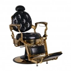 Профессиональное парикмахерское кресло для салонов красоты GABBIANO TITO GOLD, цвет черный