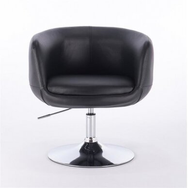 Beauty salon chair with stable base HC333N, black color 1