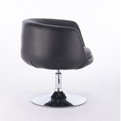 Beauty salon chair with stable base HC333N, black color 2