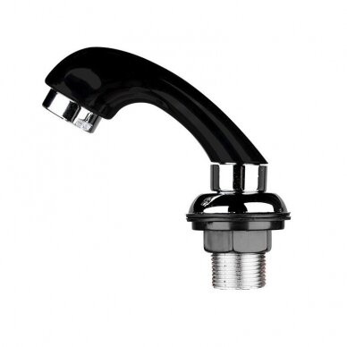 Hairdressing sink shower with hose, black color 3