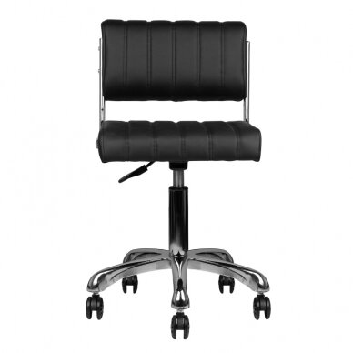 Professional masters chair for beauticians ROYAL 1627, black color 1