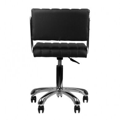 Professional masters chair for beauticians ROYAL 1627, black color 3