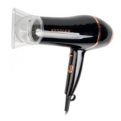 Professional powerful hair dryer  2100W KESSNER BLACK 1