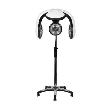 Professional hairdressing infrazone GABBIANO 938 with stand, white color