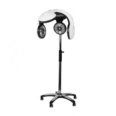 Professional hairdressing infrazone GABBIANO 938 with stand, white color 2