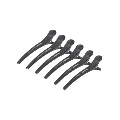 Hairdressing hair clips TONI&GUY E-32 (6 pcs., 11,5 cm)