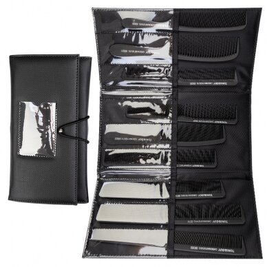 Comb set TONI & GUY CARBON N-20 (9 pcs.) With case