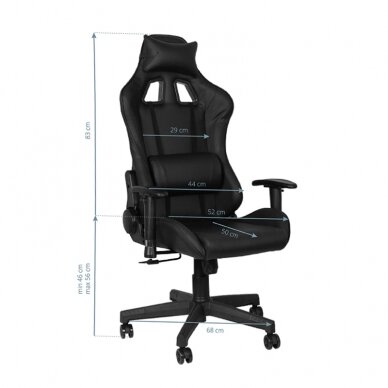 Office and computer gaming chair Premium 912, black 7