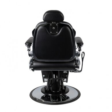 Professional barbers and beauty salons haircut chair GABBIANO PIETRO, black color 4