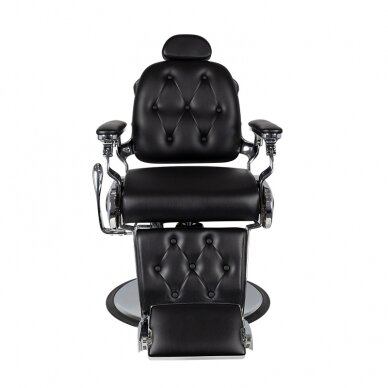 Professional barbers and beauty salons haircut chair GABBIANO PIETRO, black color 5