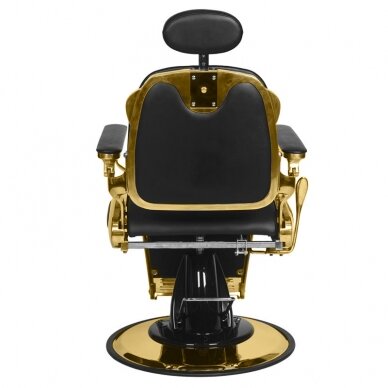 Professional barbers and beauty salons haircut chair GABBIANO FRANSESCO, black color 2