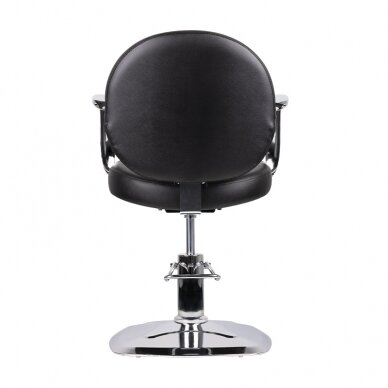 Professional hairdressing chair GABBIANO ASTI, black color 3