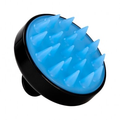 Silicone head massage brush