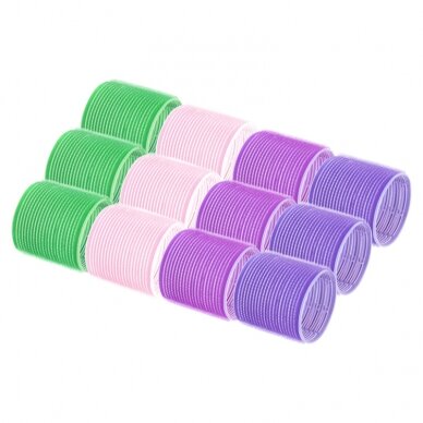 Sticky hair curlers 64 mm (10 pcs.)