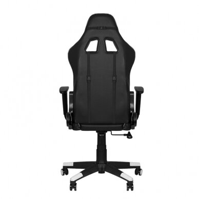 Office and computer gaming chair PREMIUM 916, black - white 1