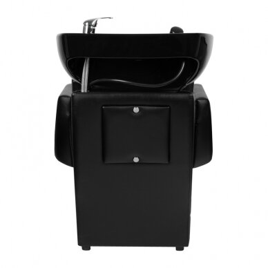 Professional hairdresser sink GABBIANO SANTIAGO, black color 3