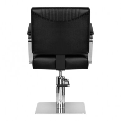 Professional hairdressing chair GABBIANO ORLEAN, black color 3