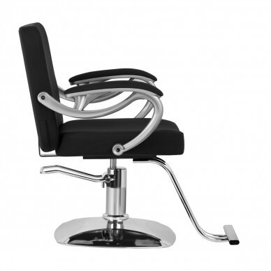 Professional hairdressing chair HAIR SYSTEM ZA31, black color 2