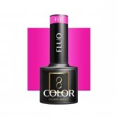 Стойкий гибридный лак для маникюра OCHO NAILS FLUO F07, 5 г.