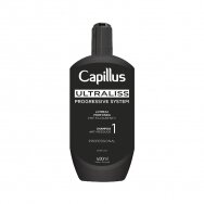 Capillus Ultraliss Nanoplastia rinkinys skirtas plaukų tiesinimo procedūrai, 3x400 ml.
