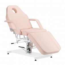 Professional hydraulic cosmetology bed BASIC 210, pink color