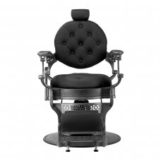 Professional barber chair for hairdressers and beauty salons GABBIANO NICCOLO, black color