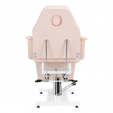 Professional hydraulic cosmetology bed BASIC 210, pink color 4