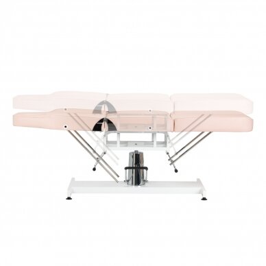 Professional hydraulic cosmetology bed BASIC 210, pink color 6