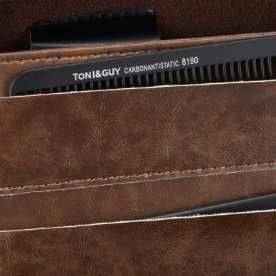 Hairdressers and barbers suitcase for storing tools P161, brown color 4