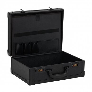 Hairdresser's and barber's suitcase for tools, black color 3